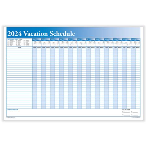 Description of Holiday Schedule Planning