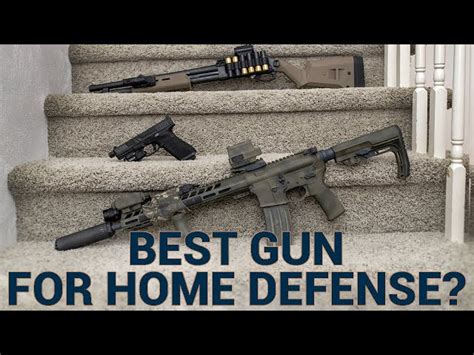 Home Defense Guns for Large Homes