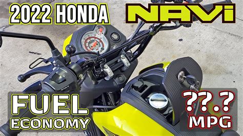 Honda Navi Fuel Efficiency