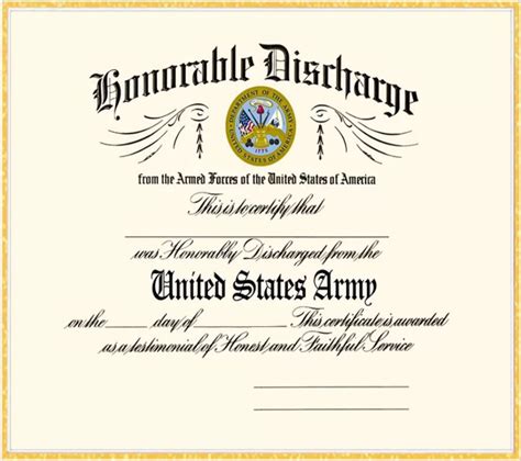 Honorable Discharge