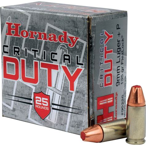 Hornady Critical Duty 9mm