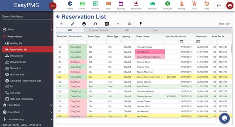 Hotel Reservation Management Software