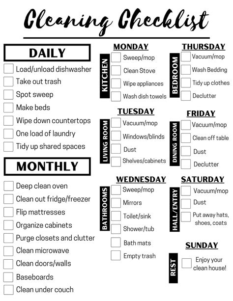 Household routine image