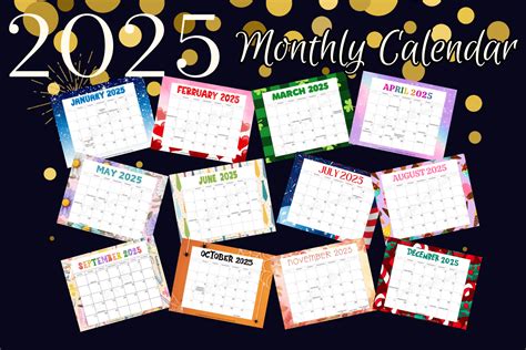 How to choose the right 2025 monthly calendar printable