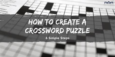 Guide to Creating Crossword Puzzles