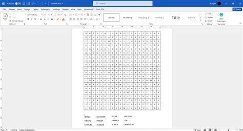 How to Create Word Search Puzzles