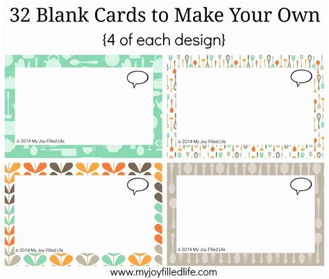 How to Create Your Own Free Printable Cards