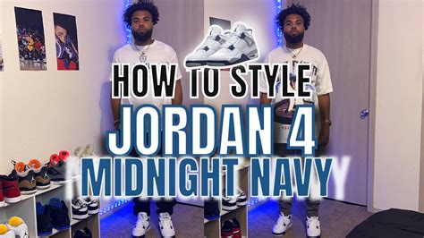 How to Style Jordan Midnight Navy Sneakers