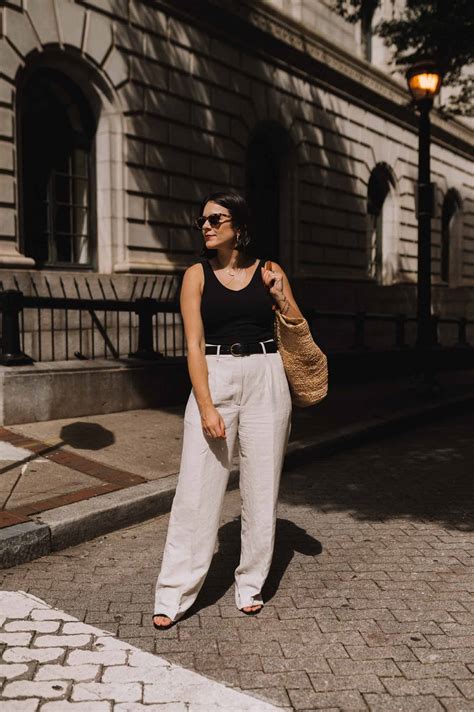 How to Style Linen Pants