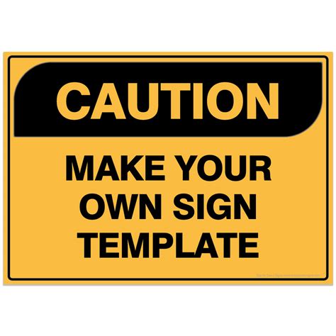 How to Use Free Sign Templates