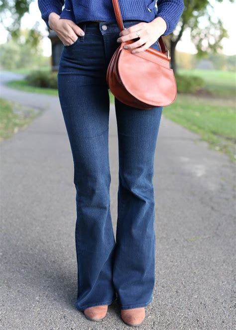 How to Wear Old Navy Flare Jeans Style