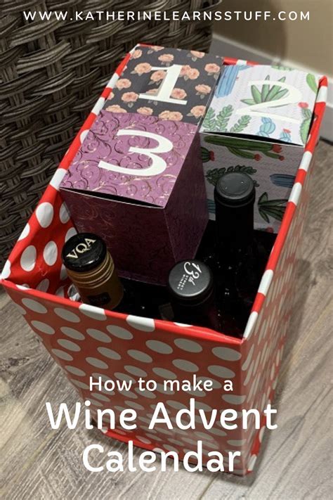 How wine advent calendars work