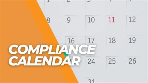 HR Calendar and Compliance