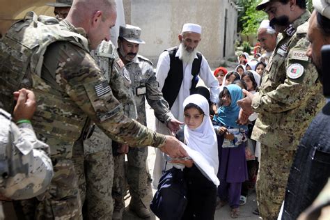 Army Reserve nurses participating in a humanitarian mission