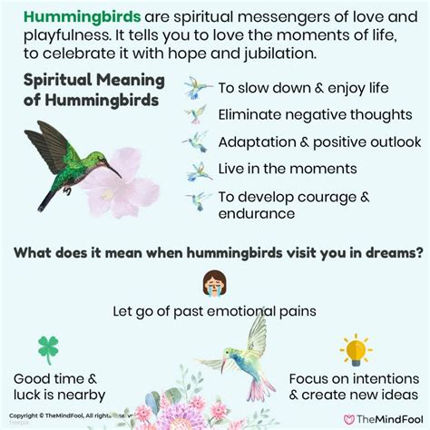 Meaning and symbolism of hummingbird and flower tattoos