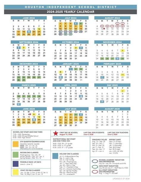 Hutto ISD Calendar Image 7