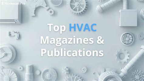 HVAC industry publications