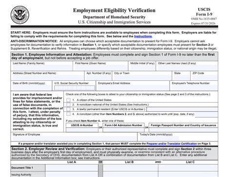 I-9 Form Best Practices