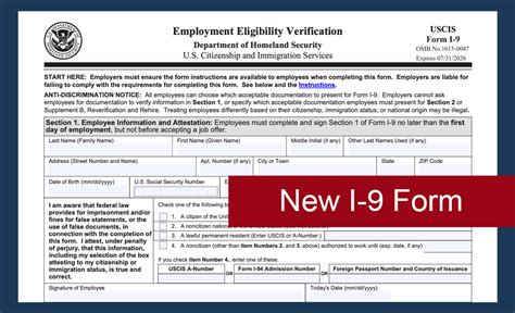 I-9 form mistakes