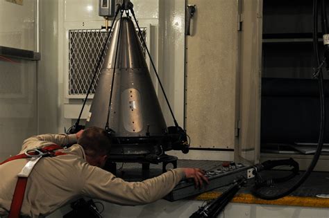 ICBM maintenance personnel at work