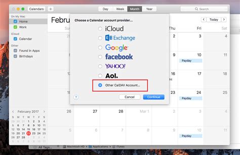 iCloud Calendar Integration