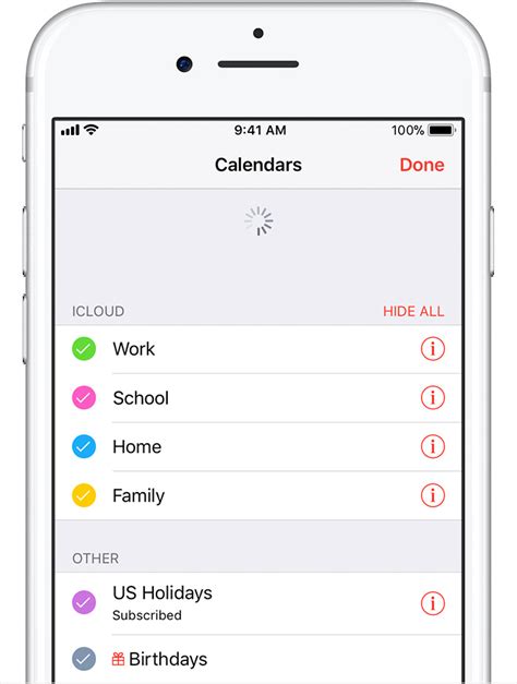 iCloud Calendar Reminders