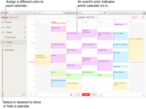 iCloud Calendar Sharing