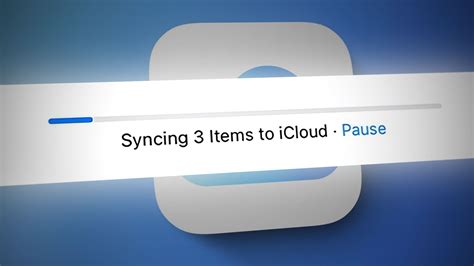 iCloud Sync Process