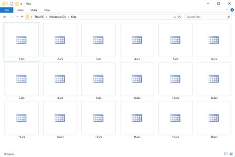 ICS File Format