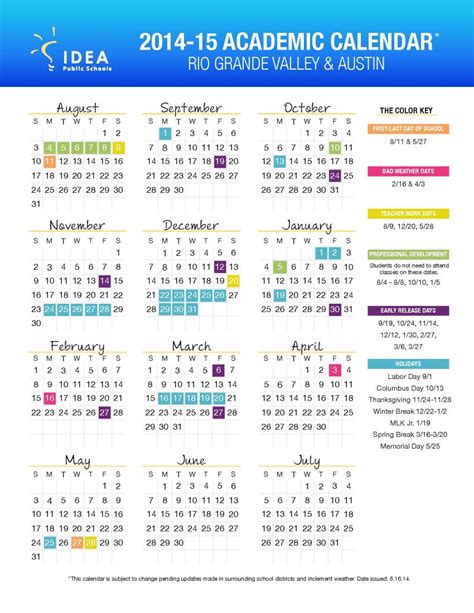 Idea Public Schools Calendar FAQs