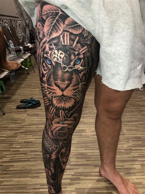 Ideas for Leg Tattoos Men