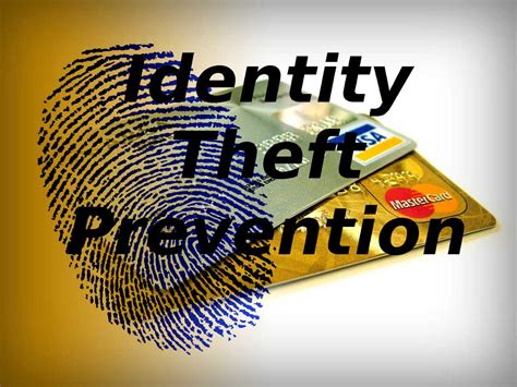 Description of identity theft prevention