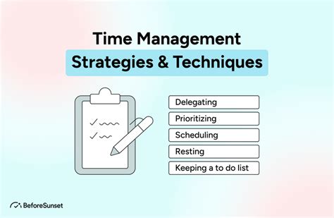 Implementing Time Management Strategies