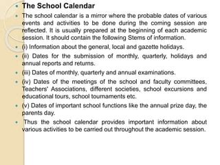 Importance of Academic Calendar