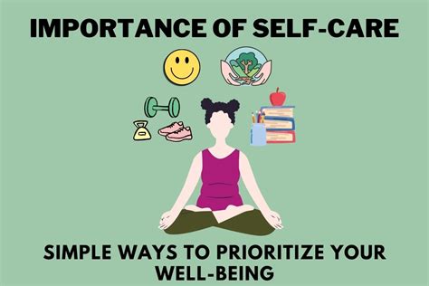 Importance of self-care