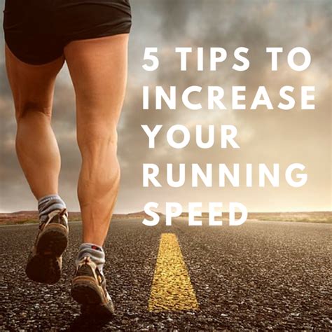 Improving Running Speed