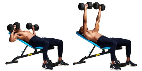 Incline Dumbbell Press for Army Physical Fitness