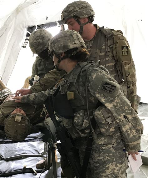 Infantry Army National Guard medical support