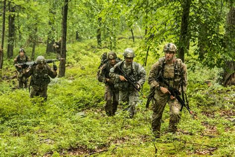 Infantry Army National Guard soldiers in training