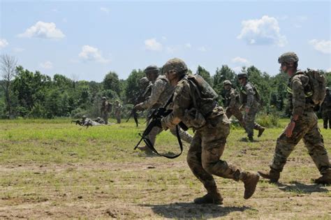 Infantry members conducting engineering tasks