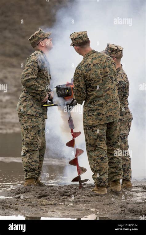 Infantry members conducting demolitions