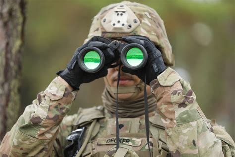 Infantry members on reconnaissance