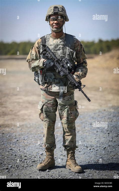 Infantryman in the National Guard