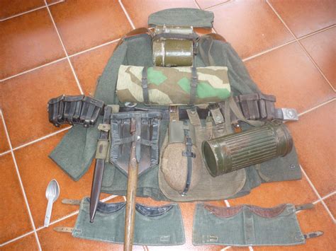 Infantrymen equipment