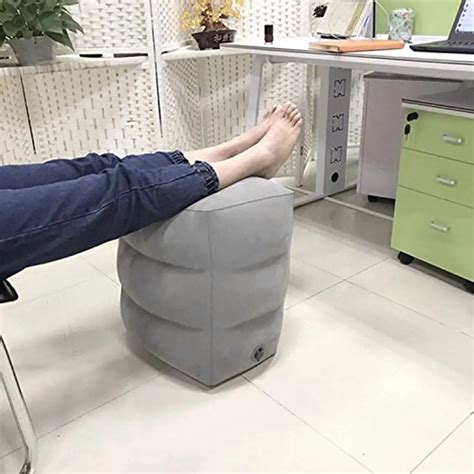 Inflatable footrest benefits