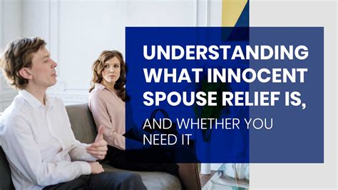 Innocent Spouse Relief for Back Taxes