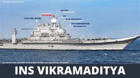 INS Vikramaditya Radar