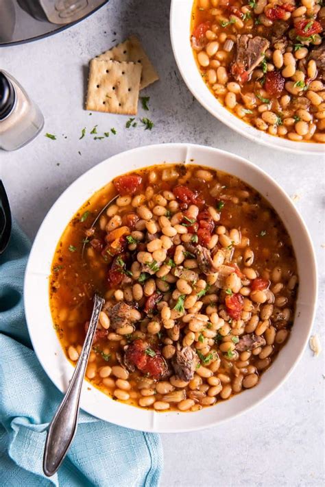 Instant Pot Navy Bean Stew