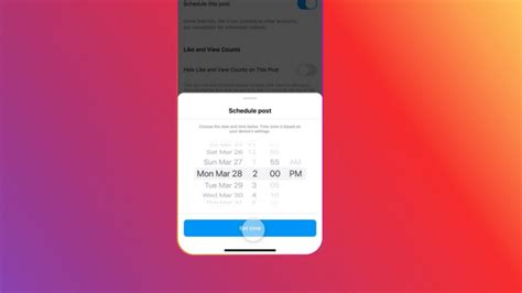 Instateam Scheduling Feature