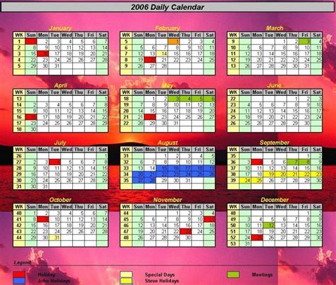 Integrating Calendars with Daily Life